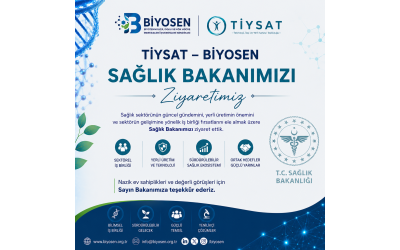 Tiysat Biyosen Sağlık Bakanımız Prof.Dr. Kemal MEMİŞOĞLU'nu ziyaretimiz.