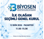 BİYOSEN İlk Olağan Seçimli Genel Kurulu 12 Ekim’de Gerçekleştirilecek
