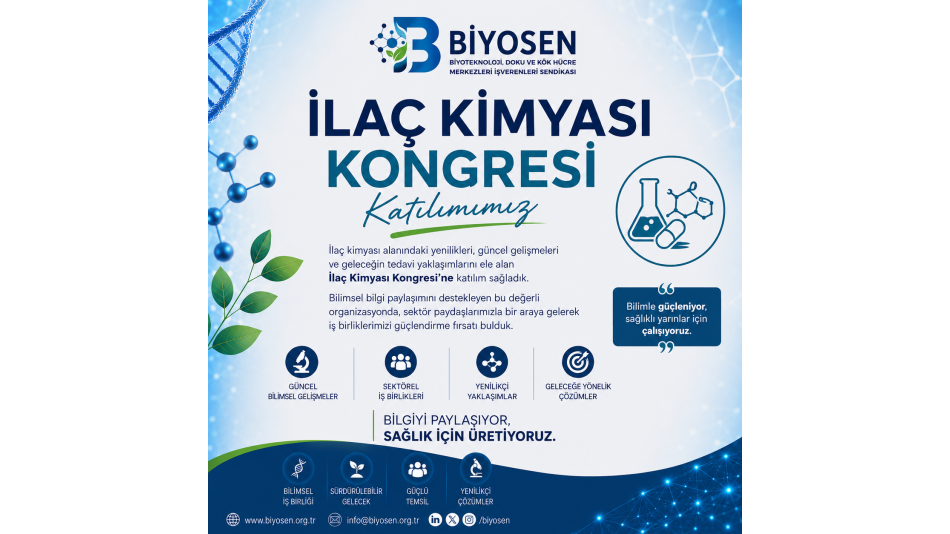 İlaç Kimyası Kongresi Katılımımız