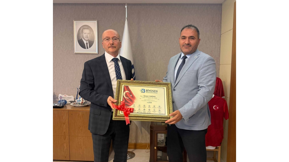 DMO Genel Müdürümüz Sayın Şinasi CANDAN'ı ziyaretimiz.