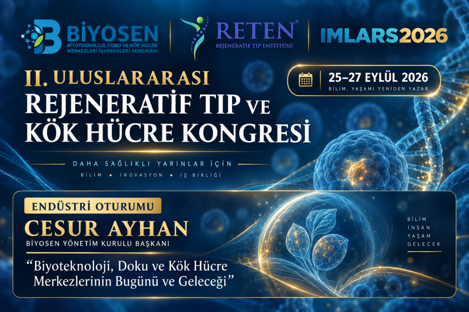 BİYOSEN, IMLARS2026’da Bilim ve Sektör Dünyasıyla Buluşuyor. 25-27 Eylül 2026
